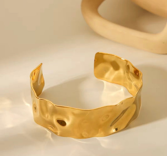 Golden Whisper Cuff