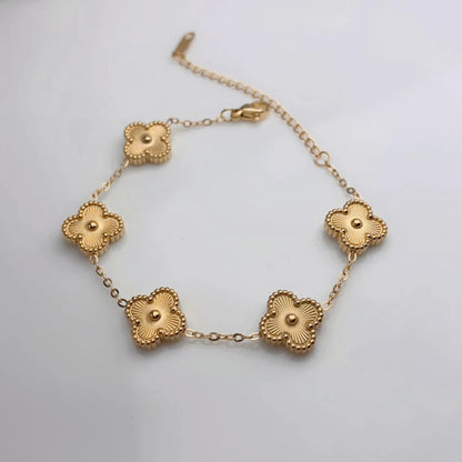 Golden Clover Bracelet